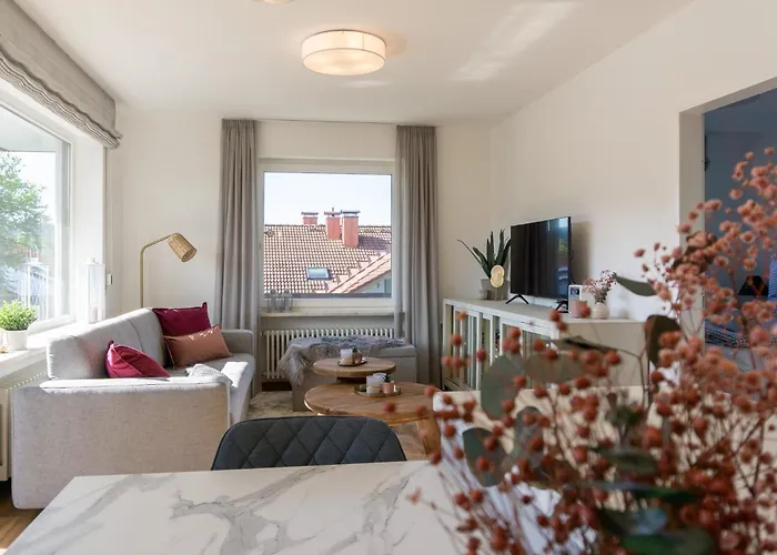 Apartment Grosse Helle Moderne Mit Balkon Und Aussicht Hbs Sonthofen